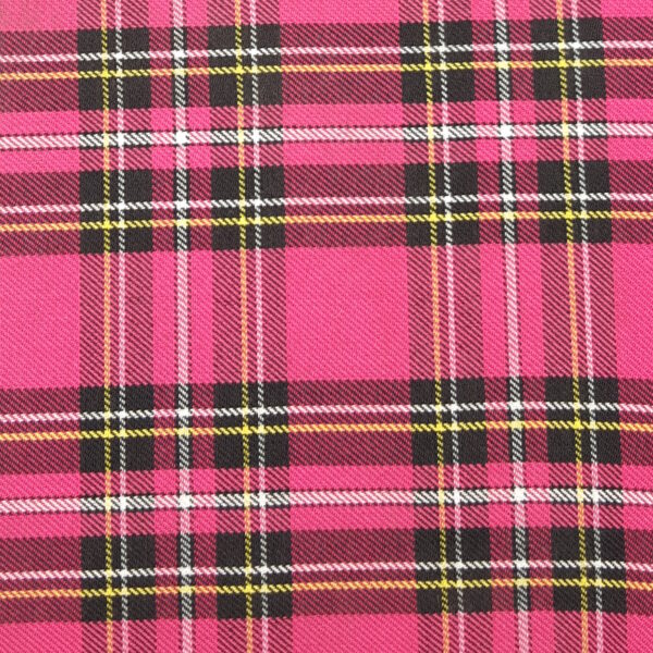 Polyester Karo pink