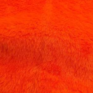 orange-uni-kurzhaar-fellimitat-stoff