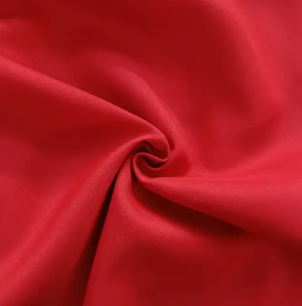 rot-gabardine-polyester-stoff