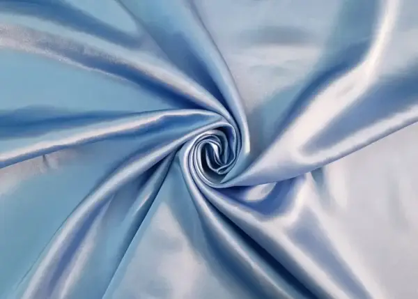 hellblau-satin-stoff