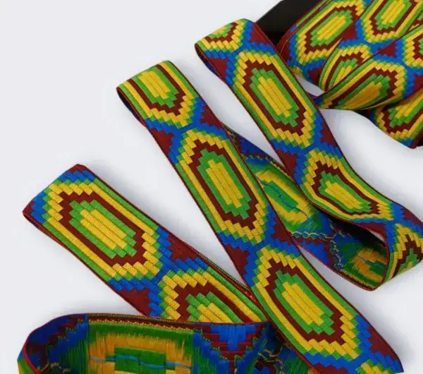 gelbe-jacquardborte-ethno-meksiko-style-accessoires