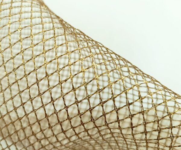 netz-uni-gold-stoff