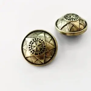 goldener-zierknopf-metall-altgold-sternmotiv-relief-trachten-knopf-kostuem-handarbeiten