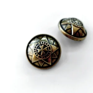 messing-zierknopf-metall-altmessing-sternmotiv-relief-trachten-knopf-kostuem-handarbeiten