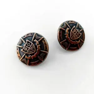 zierknopf-metall-bronze-wappen-schild-relief-trachten-knopf-kostuem-handarbeiten-accessoires