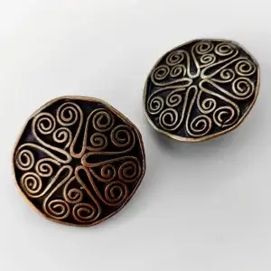 zierknopf-metall-altmessing-23mm-schlangenlinien-ornament-trachten-knopf-kostuem-handarbeiten-accessoires