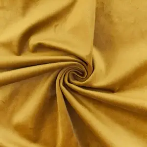 uni-ocker-gelber-samt-scheuerfest-stoff