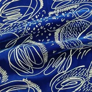 royal-blauer-linien-geometrisch-samt-druck-stoff