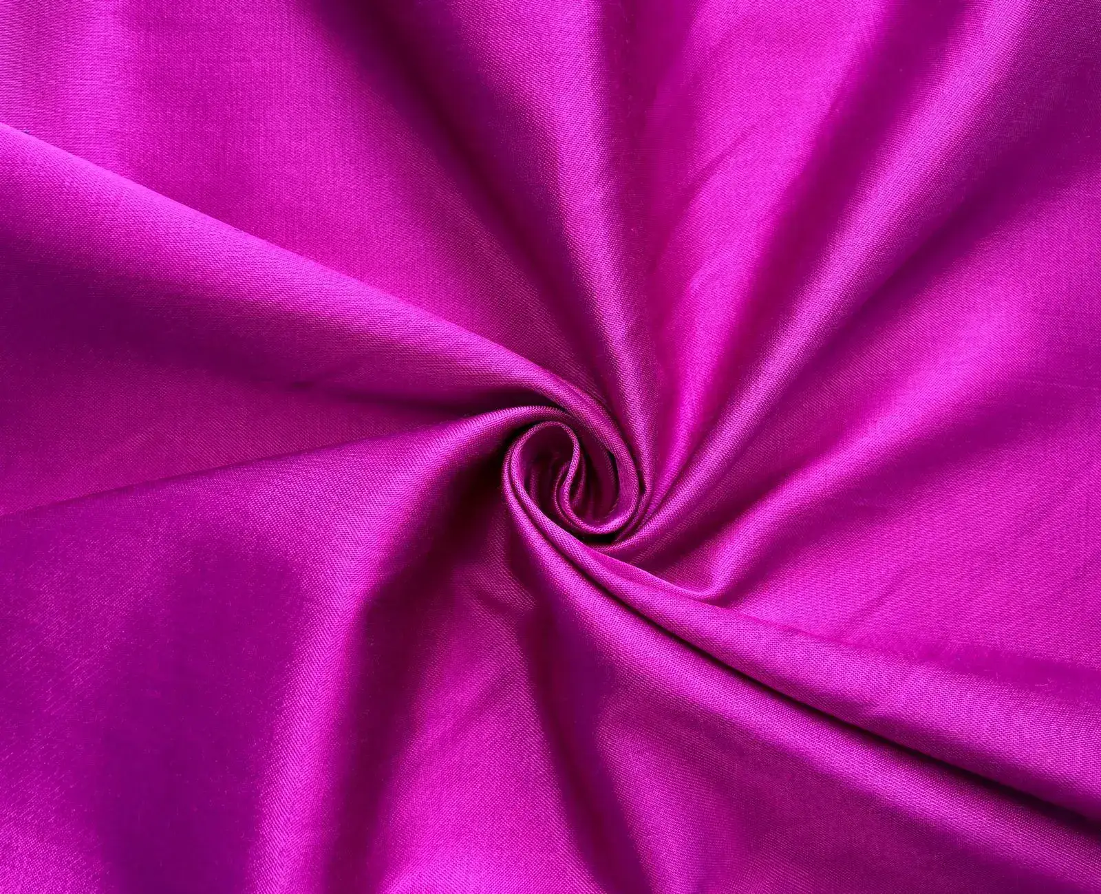 Fasnachts-Satin Stoff uni fuchsia