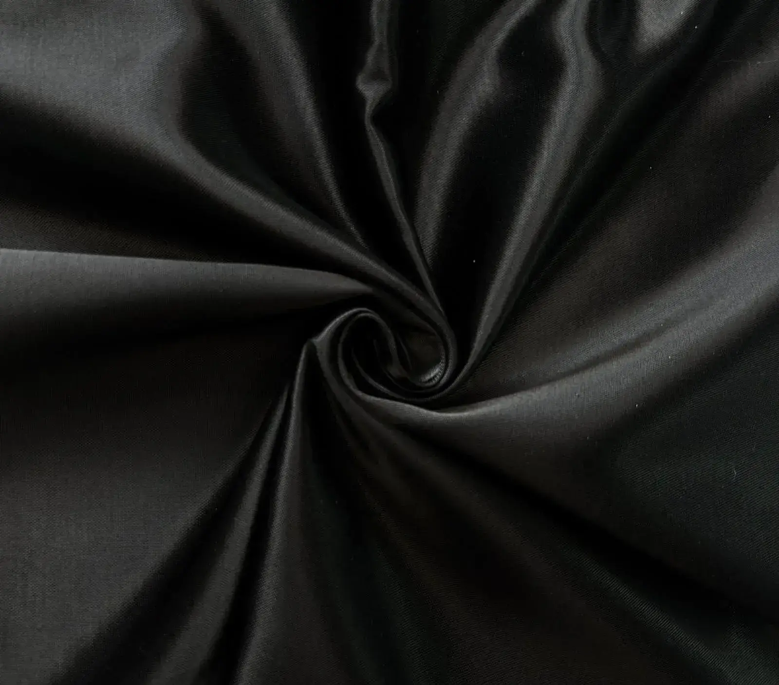 Fasnachts-Satin Stoff schwarz
