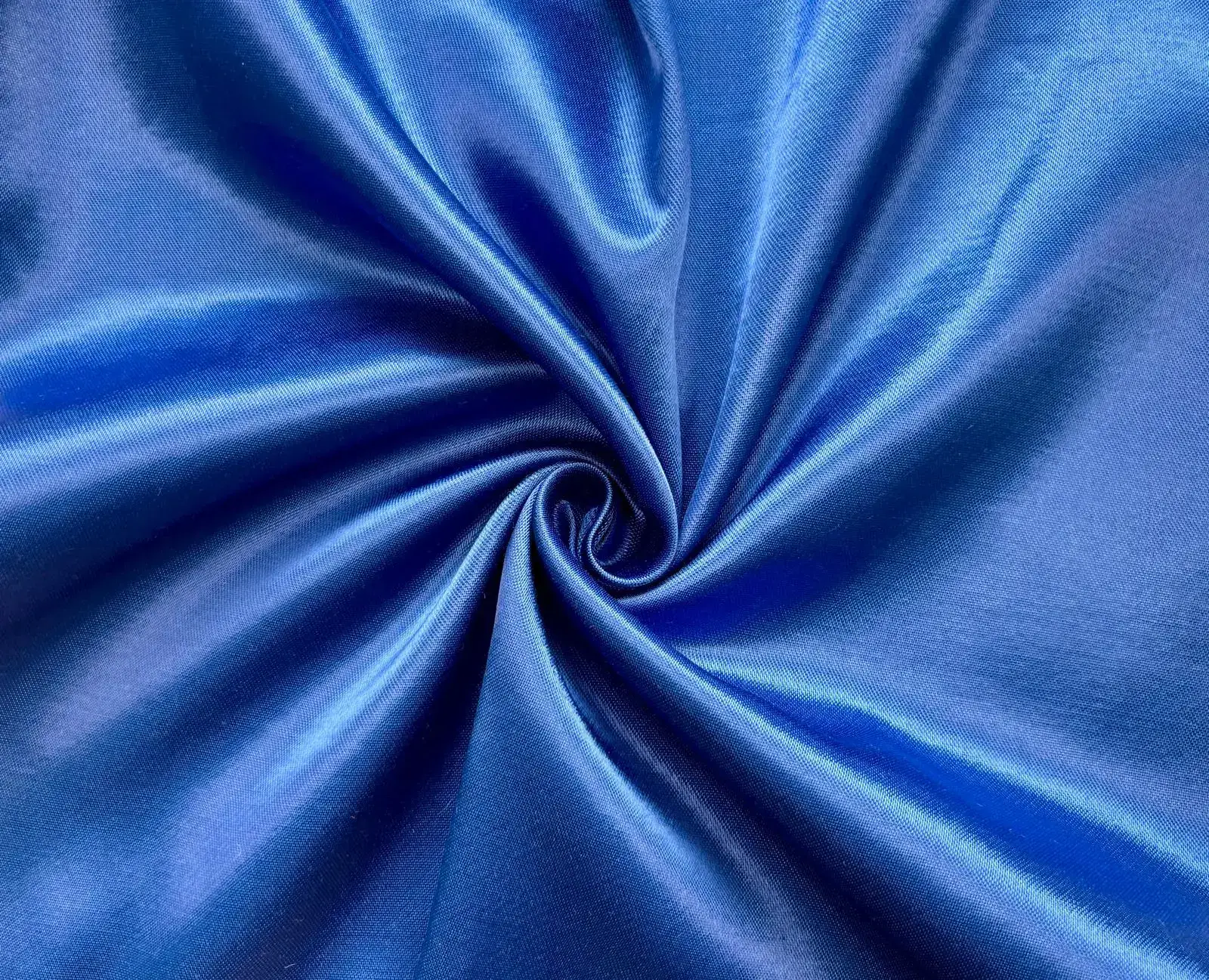 Fasnachts-Satin Stoff blau