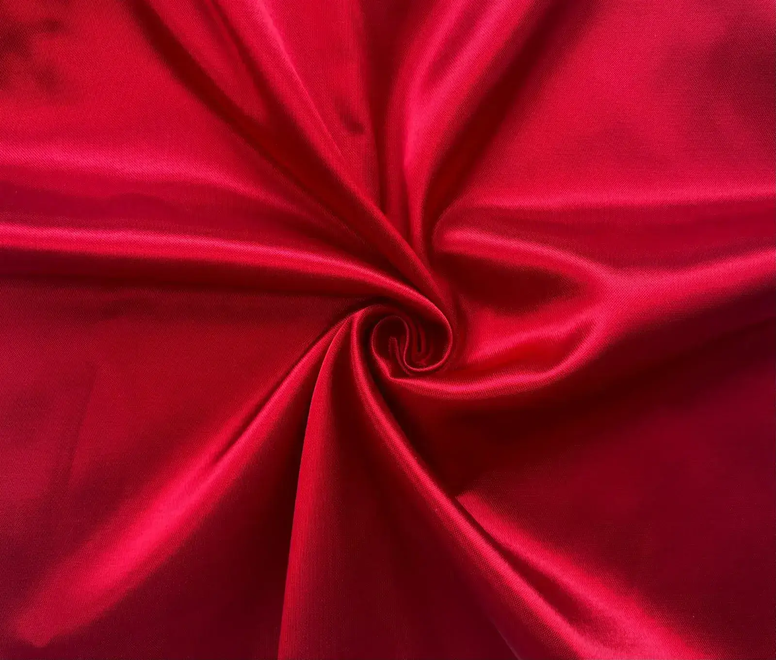 Fasnachts-Satin Stoff rot